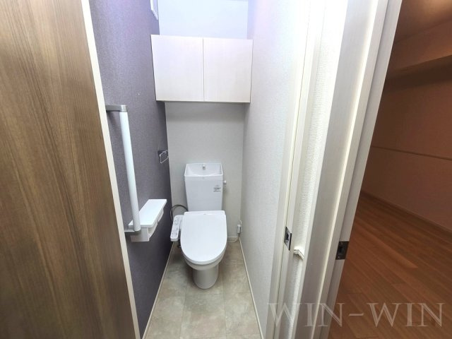 エアリー若松 Ⅲのトイレ|イメージ（同施工会社同一モデルの写真です）