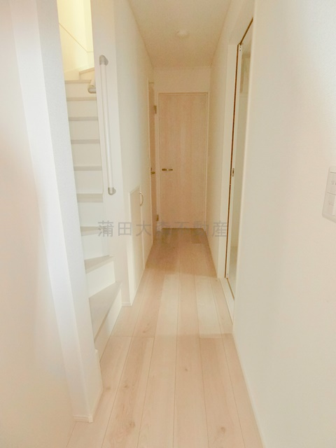 Kolet蒲田南＃08の内装|1階廊下部分