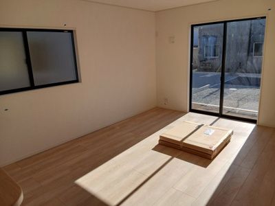 【居間・リビング】 | 吉見町東野第20　 | ２号棟現地リビング（2026年01月06日）撮影