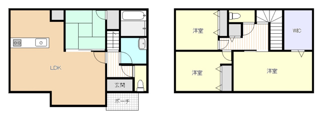 【間取り】 | 高崎市並榎町　中古住宅