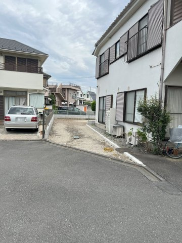 福生市熊川　土地全1区画の前面道路含む現地写真