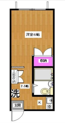 イトウハウス　ペット相談　駅近　フローリングの間取り