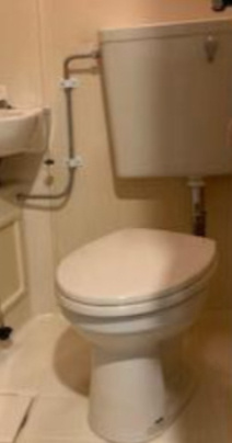 イトウハウス　ペット相談　駅近　フローリングのトイレ