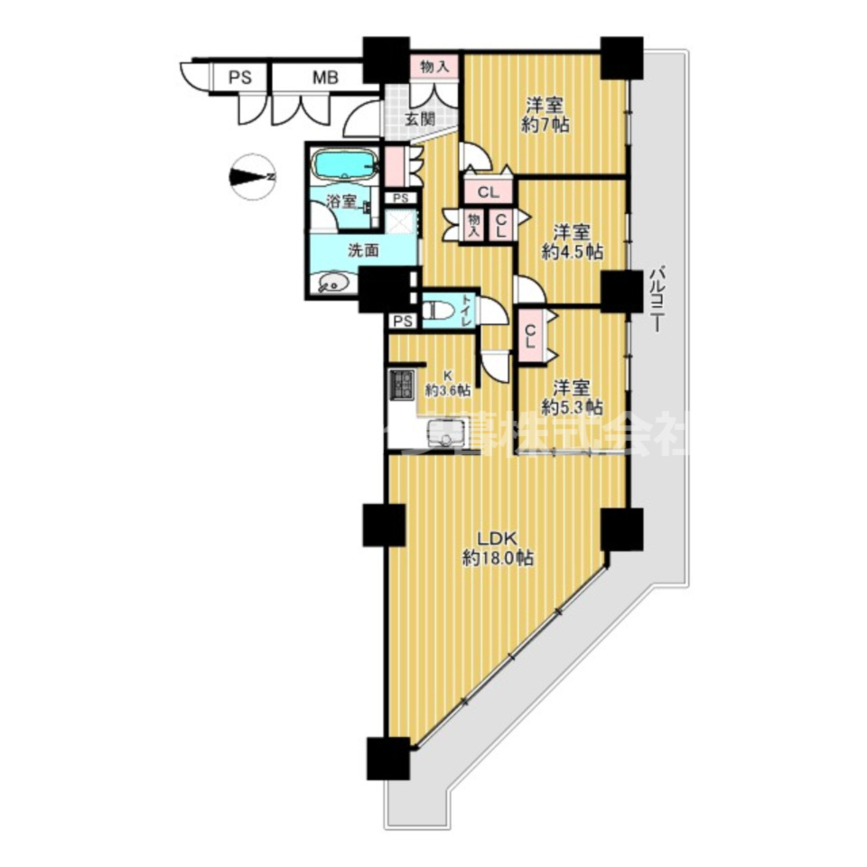 【中古マンション】ファーストタワー大津MARY