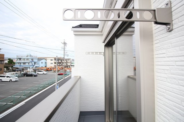 Terrechez緑区神沢1期｜名古屋市の戸建ならホームアップのバルコニー|【売主施工例】