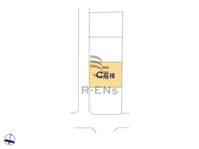 【区画図】 | 西東京市富士町６丁目　新築戸建て　C号棟 | 西武柳沢駅より徒歩8分の好立地に全4棟が誕生です