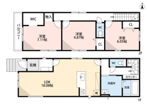 高槻市柳川町2丁目1期1号地の画像