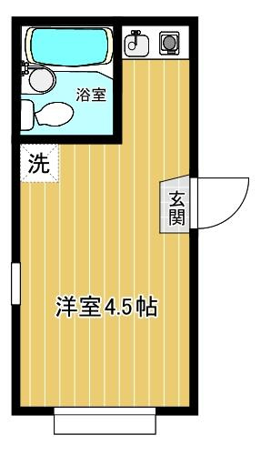 ロフト付き、２面採光