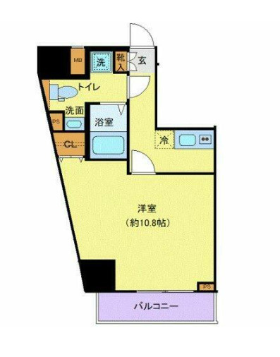 ジェノヴィア渋谷笹塚スカイガーデンの間取り