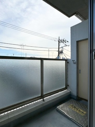 北沢スタディオスのバルコニー