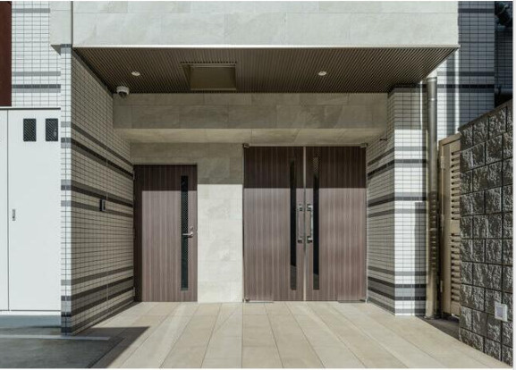 ガリシア笹塚のエントランス