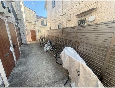 M＆M永福町の駐車場