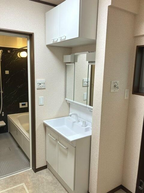 下高井戸戸建の洗面所