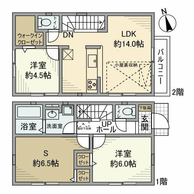 下高井戸戸建の間取り