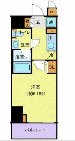 プレール・ドゥーク笹塚Ⅱの間取り