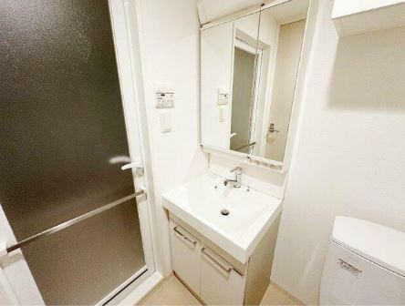 プレール・ドゥーク笹塚Ⅱの洗面所