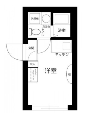 MG LUXURY SASAZUKAの間取り