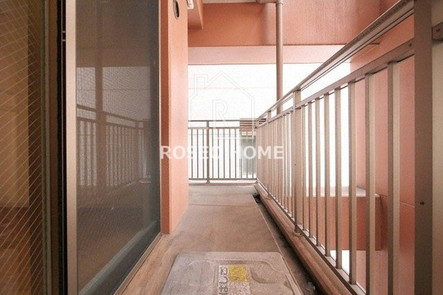 ジャスパ御堂筋本町のバルコニー
