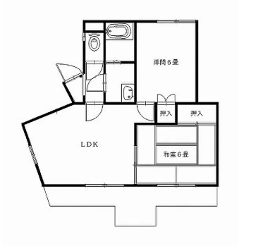 フローレン滝の間取り
