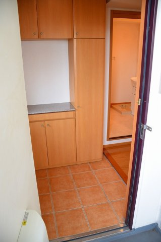 サバ－バンハウスⅡの玄関