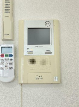 【セキュリティ】 | スカイコート新宿落合壱番館 | モニター付きインターホンで防犯面も安心です！