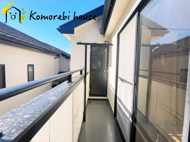 さいたま市北区別所町　中古一戸建てのバルコニー|11/28　撮影