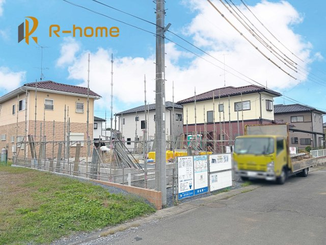 第2石岡市山崎　新築戸建て　1号棟の外観|ご予約を頂ければ、『平日』はもちろん『早朝』や『夜間』もご見学可能です♪お気軽にお申し付けください♪