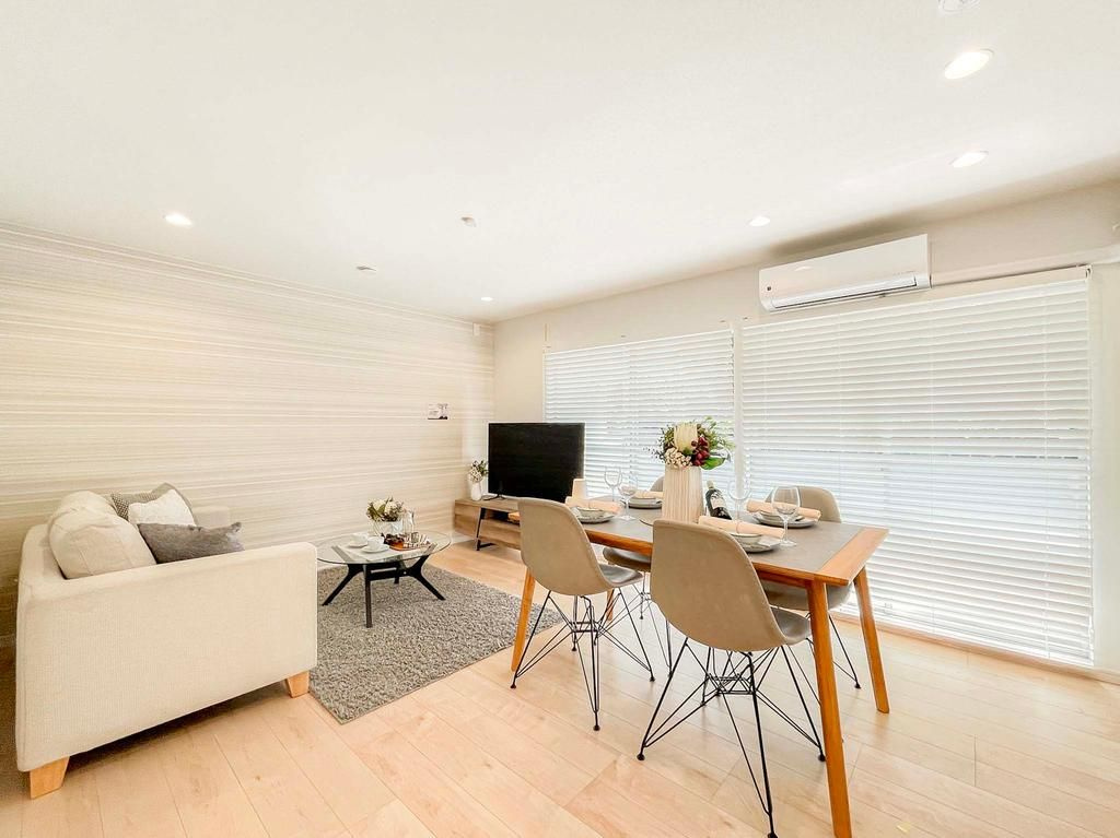 たまプラーザ団地６街区３号棟の居間・リビング