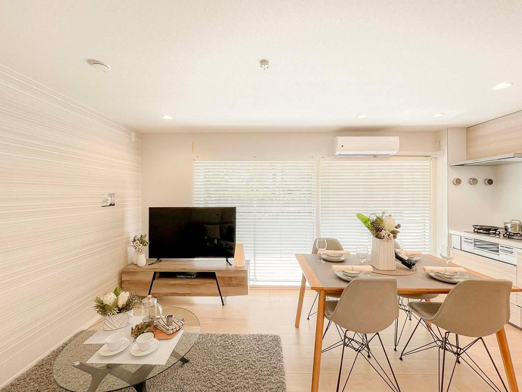 たまプラーザ団地６街区３号棟の居間・リビング