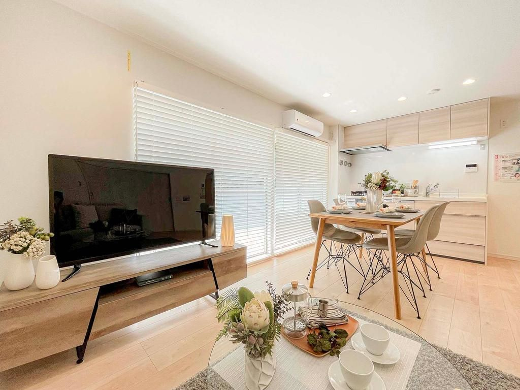 たまプラーザ団地６街区３号棟の居間・リビング