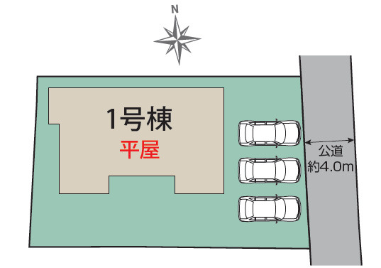 【区画図】 | 前橋市上泉町　平屋