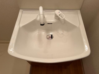 【洗面所】 | ハイツルーエン | 大型洗面ボウル