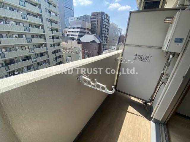 ES-Grande大阪同心のバルコニー|開放的で明るい空間を演出してくれるバルコニーです