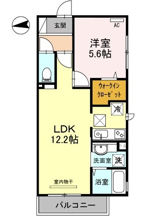 メゾンサフィールの間取り