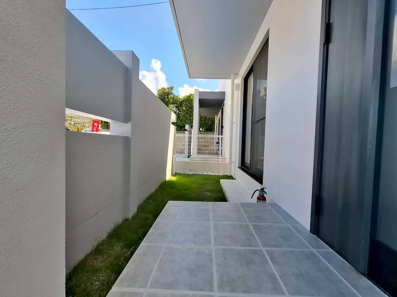 クローバーエース嘉手納屋良Ⅱ　5号棟の外観：施工例|※未完成物件の為、同建築会社施工参考写真となります。