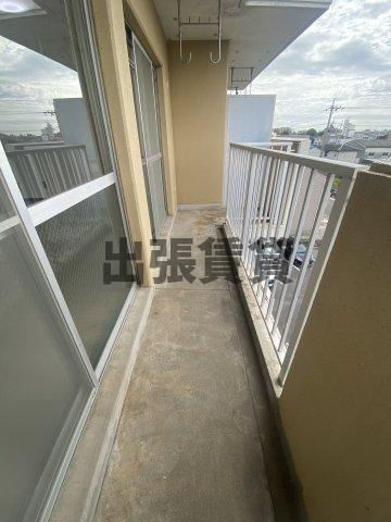 仲介手数料0円！！ハイツ第一やまびこのバルコニー