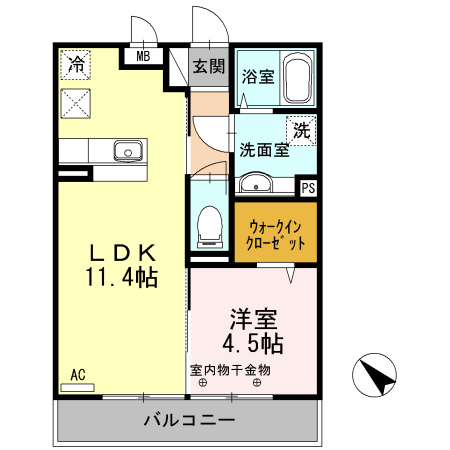 【間取り】 | カメリア殿ヶ谷