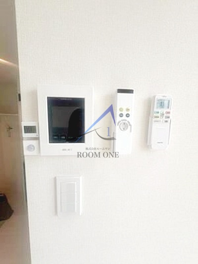 ハーモニーテラス千住河原町Ⅲのセキュリティ|モニター付きインターホンです。