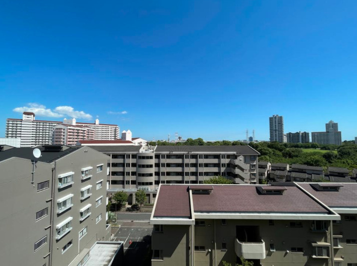 小松川グリーンハイツ1号棟　7階　角　部屋の展望