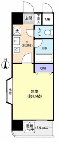 プライム出島の間取り
