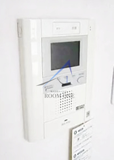 プリミテージュ新横浜のセキュリティ|モニター付きインターホンです。