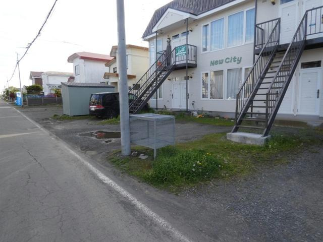 ニューシティの駐車場