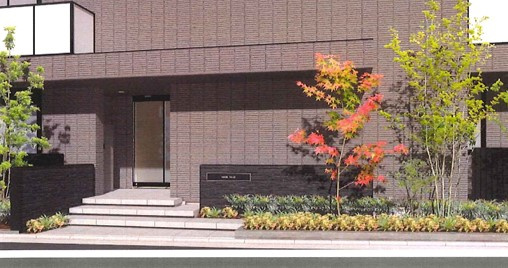 仮）押上３丁目メゾンのエントランス|★新築／旭化成ＺＥＨ－Ｍマンション★完成イメージ★