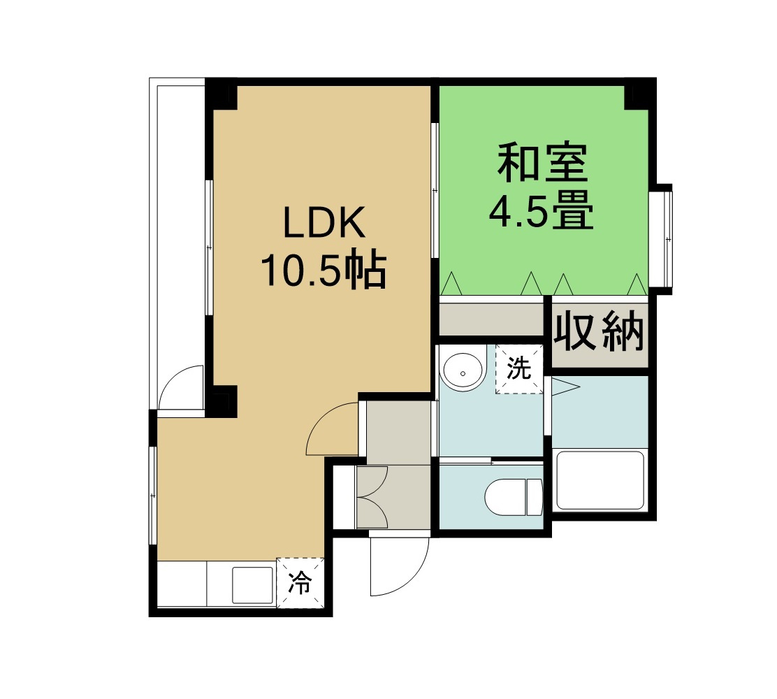 ピーノの間取り