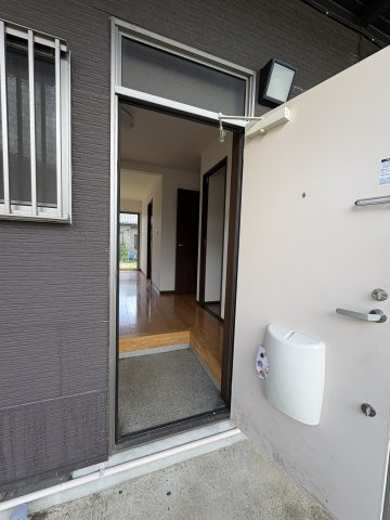 茂原市上永吉のアパートの玄関