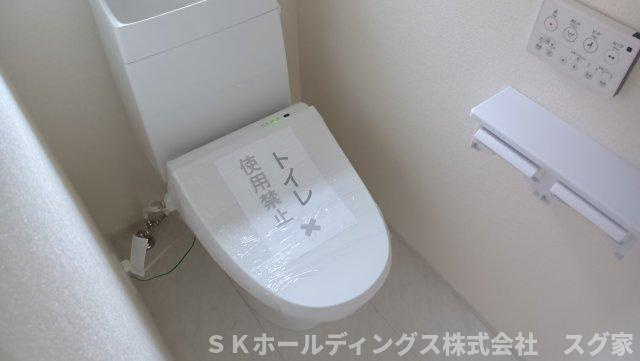 舞鶴市七日市２期１号棟のトイレ