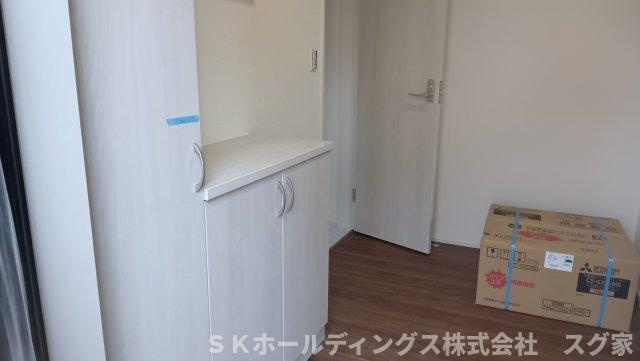 舞鶴市七日市２期１号棟の玄関