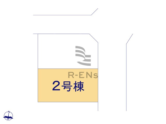 【区画図】 | 西東京市南町２丁目　新築戸建て　２号棟 | 田無駅まで徒歩11分の好立地に全2棟が誕生です