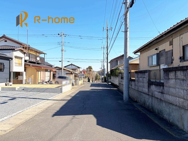 第1石岡市茨城　新築戸建て　1号棟の前面道路含む現地写真|堂々！建物完成♪実際のお部屋をご見学可能です♪
ご見学が一番の資料！お気軽にお問い合わせ下さい♪
