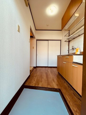 宮脇マンションIIの玄関